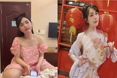 Em gái tung lên cực kỳ phấn khích
